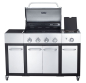 Preview: ALLGRILL MAJOR inkl. Seitentischen