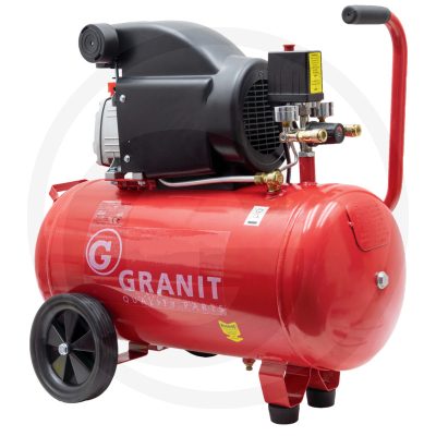 GRANIT Kolbenkompressor, 50 Liter, 2 Zylinder