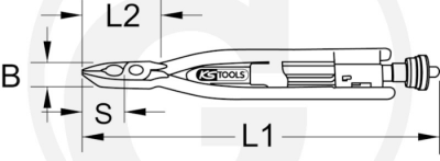 KS Tools Drahtwirbelzange