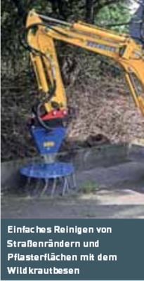 Wildkrautbesen Ø 600 mm