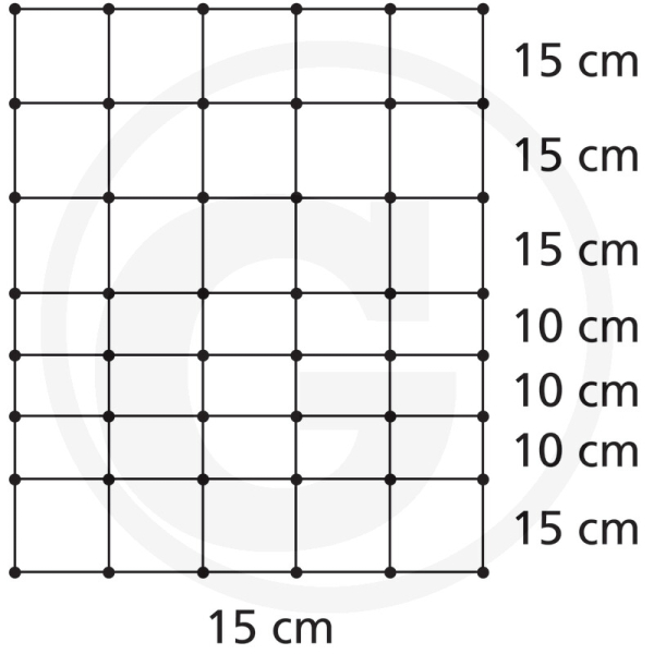 GRANIT Elektrozaun Euro-Netz Extra